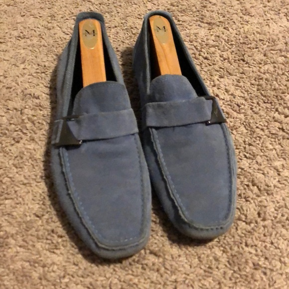 kenneth cole suede loafers